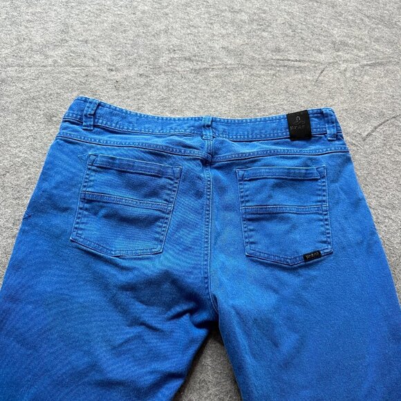 prAna Jeans Men 36 x 31 Blue Theorem Stretch Slim Fit Sapphire M4TH32313 - Picture 8 of 16